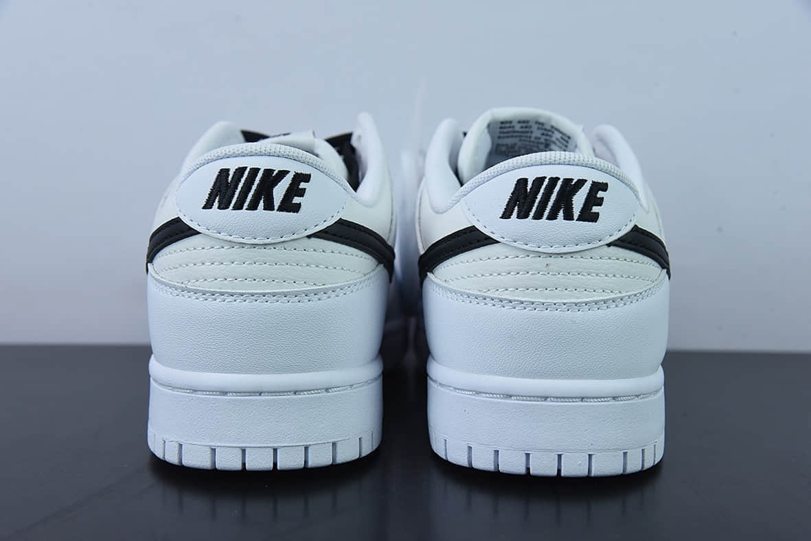 耐克Nike SB Dunk Low Dark Driftwood 白黑配色 SB低帮运动休闲板鞋纯原版本 货号：DJ6188-101