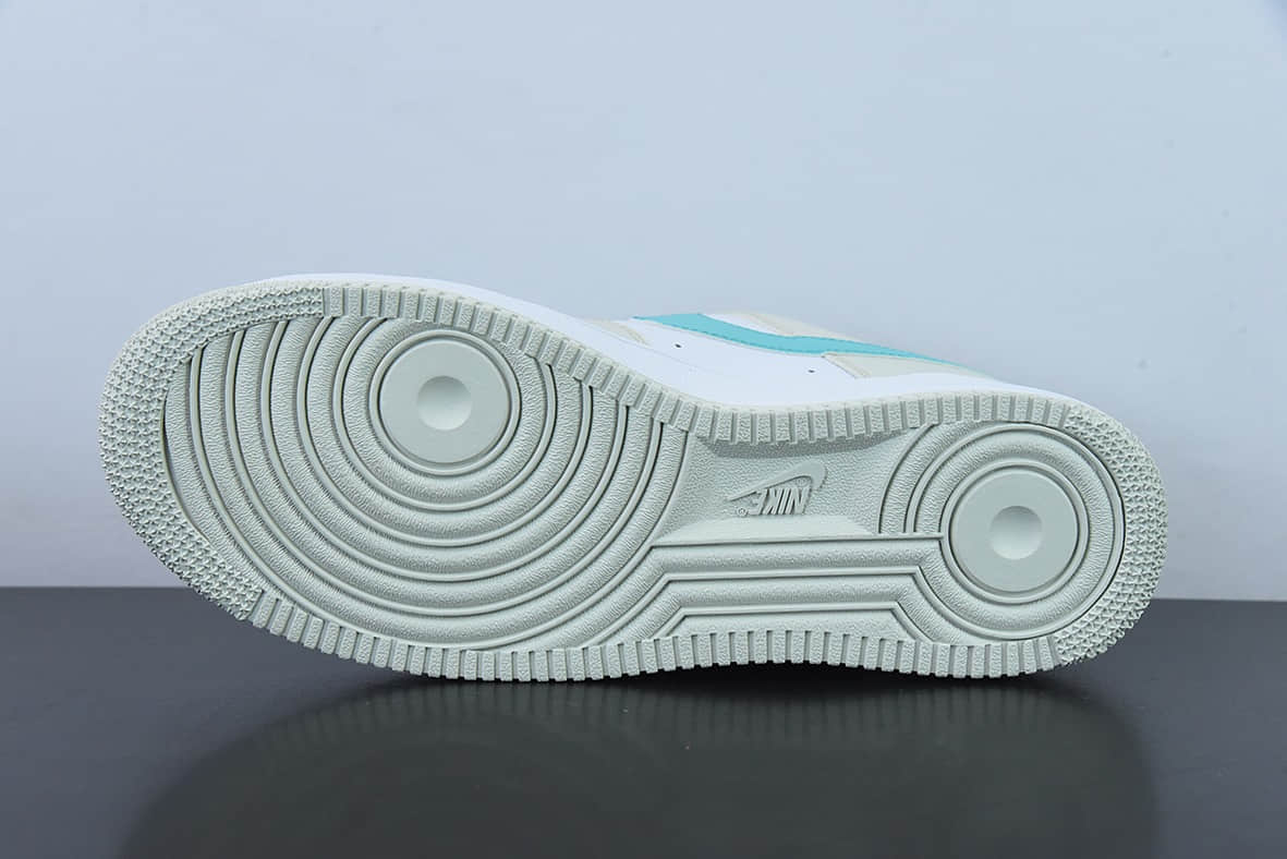 耐克Nike Air Force 1 '07 Low 奶白绿空军一号低帮运动休闲板鞋纯原版本 货号：LZ6699-555