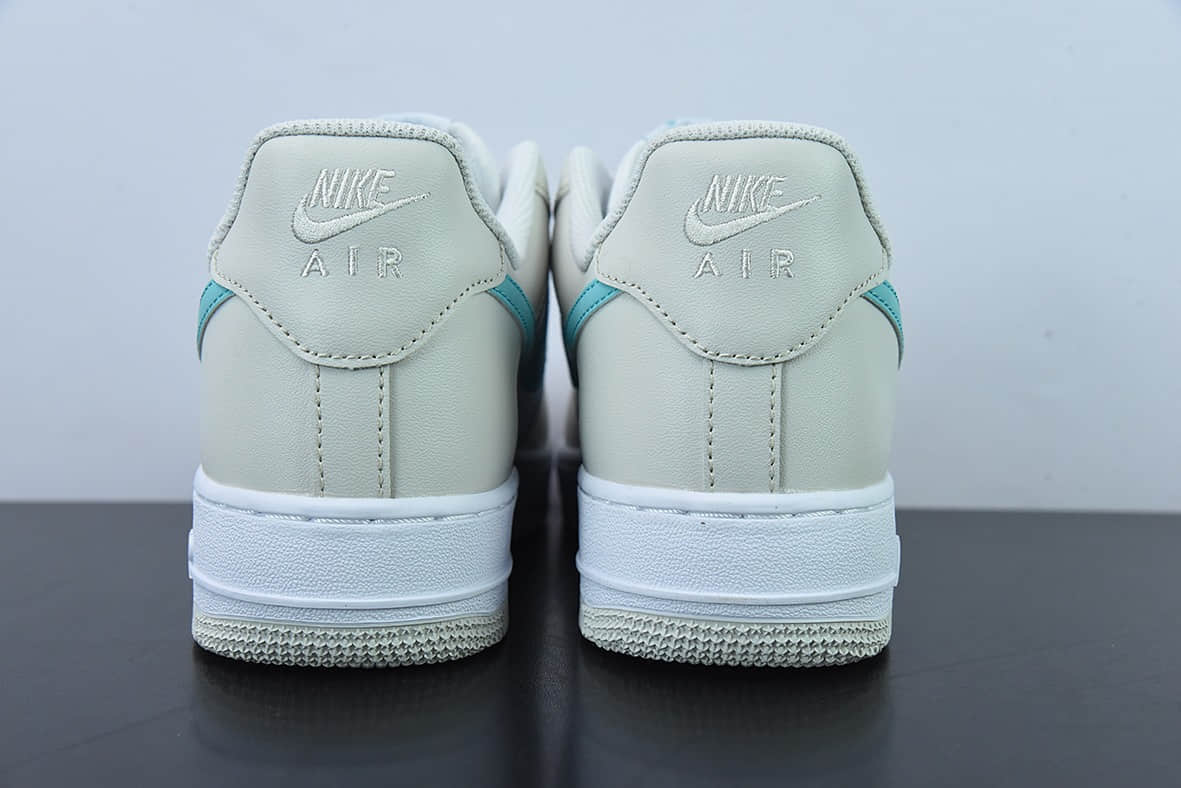 耐克Nike Air Force 1 '07 Low 奶白绿空军一号低帮运动休闲板鞋纯原版本 货号：LZ6699-555