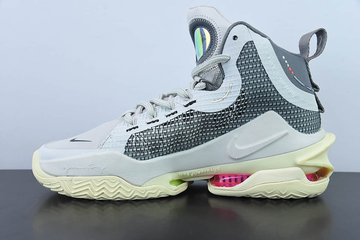 耐克Nike Air Zoom G.T.Jump EP灰白实战篮球鞋纯原版本 货号：DC9039-101