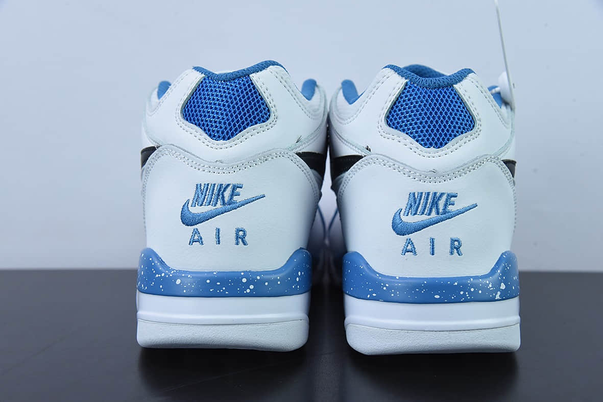 乔丹 Air Jordan Flight AJ89 AJ4星际主题白蓝复古篮球鞋纯原版本 货号：306252-116