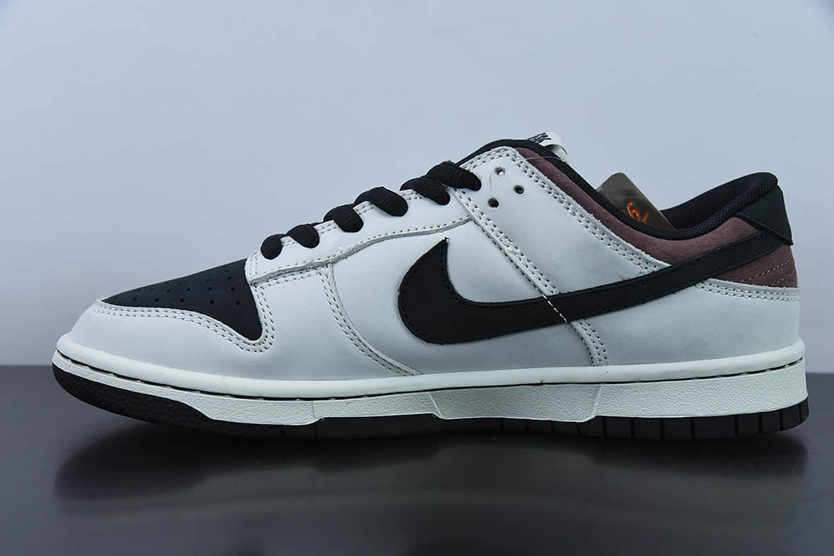 耐克Nike x SB Dunk LowINITIAL DToyota AE86定制联乘日本青年人气动漫《头文字D》米白黑紫藤原拓海扣篮系列低帮运动滑板板鞋纯原版本 货号：AE1391-086