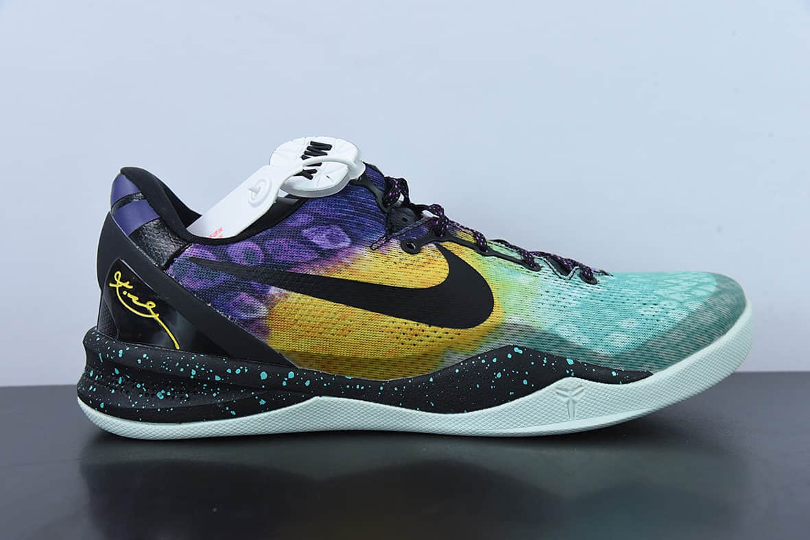 科比Kobe Nk Kobe 8 SYSTEM 科比8代复活节彩蛋男子实战篮球鞋纯原版本 货号：555035-302