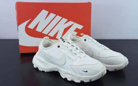 耐克Nike TC 7900WhiteBlack帆白奶油复古老爹百搭休闲慢跑鞋纯原版本 货号：DD9682-100