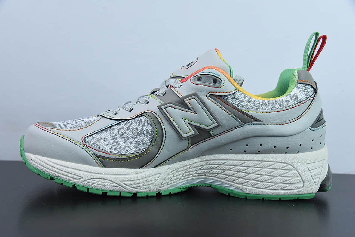 新百伦New Balance ML2002 系列灰绿复古老爹风男女休闲鞋情侣百搭慢跑鞋纯原版本 货号：ML2002RGD