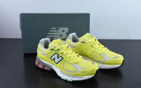 新百伦New Balance ML2002 系列灰黄复古老爹风男女休闲鞋情侣百搭慢跑鞋纯原版本 货号：M2002RLC