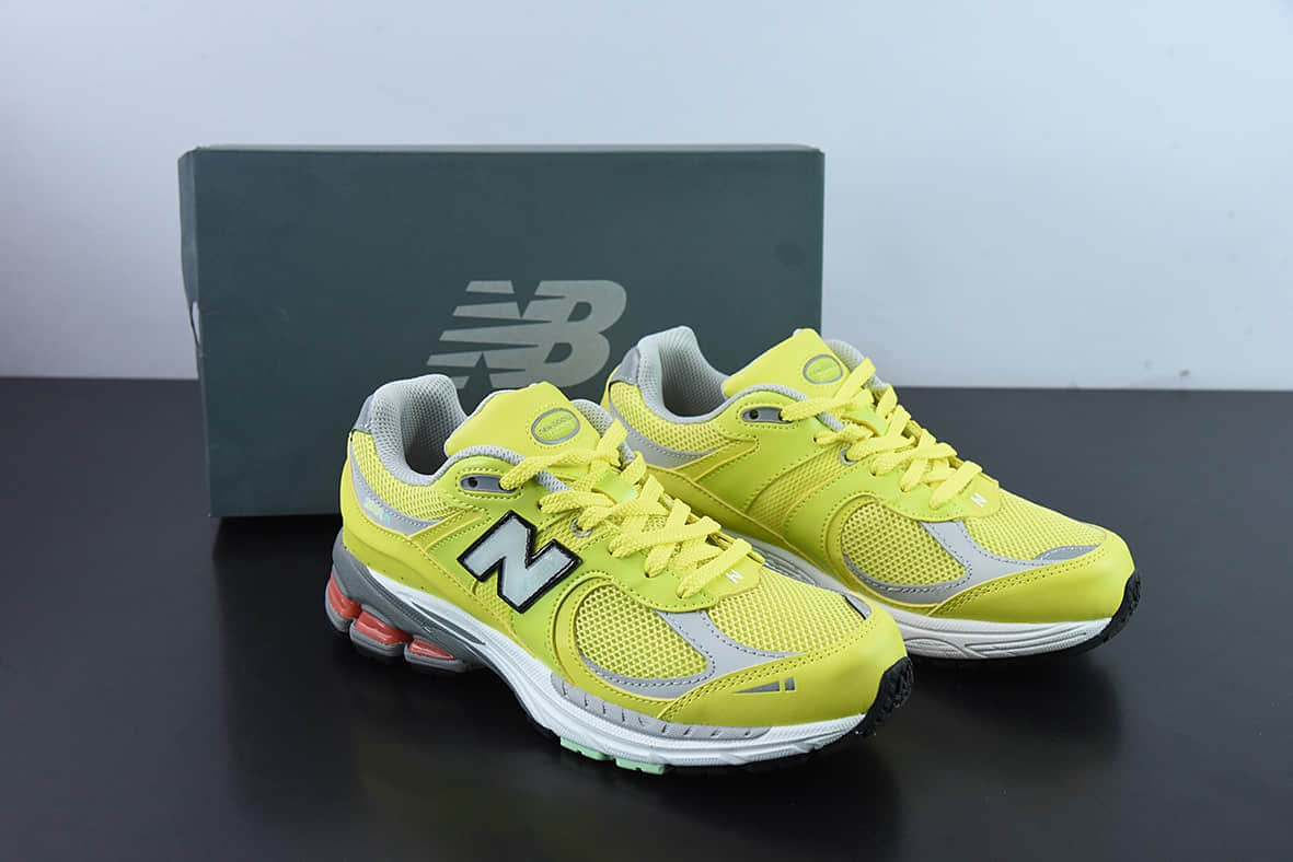 新百伦New Balance ML2002 系列灰黄复古老爹风男女休闲鞋情侣百搭慢跑鞋纯原版本 货号：M2002RLC