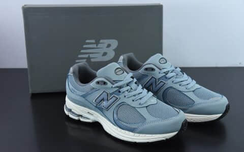 新百伦New Balance ML2002 系列雾蓝复古老爹风男女休闲鞋情侣百搭慢跑鞋纯原版本 货号：ML2002RR