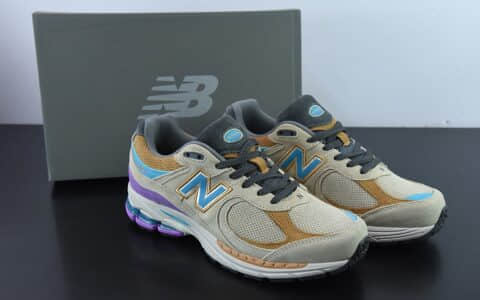 新百伦New Balance ML2002 系列浅驼色复古老爹风男女休闲鞋情侣百搭慢跑鞋纯原版本 货号：M2002RWA