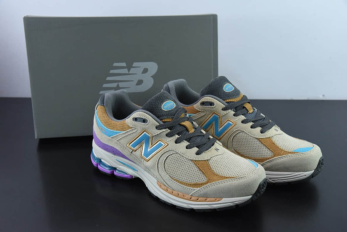 新百伦New Balance ML2002 系列浅驼色复古老爹风男女休闲鞋情侣百搭慢跑鞋纯原版本 货号：M2002RWA