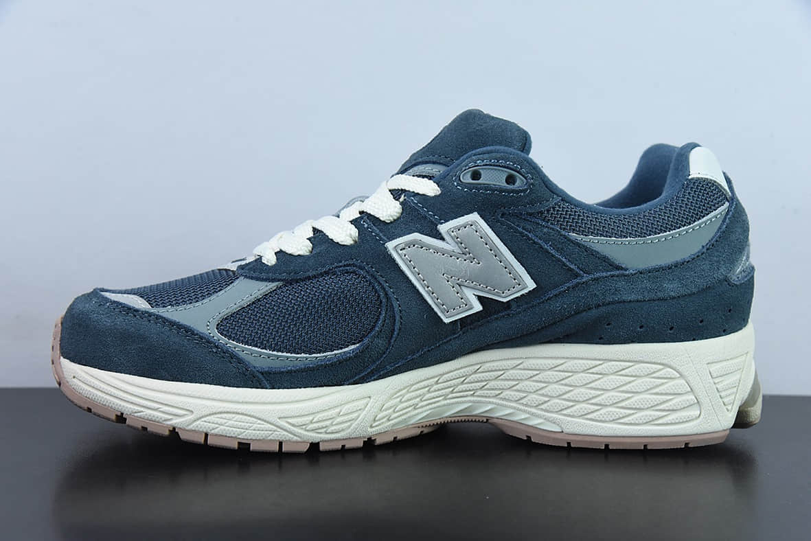 新百伦New Balance ML2002 系列深蓝复古老爹风男女休闲鞋情侣百搭慢跑鞋纯原版本 货号：M2002RHC