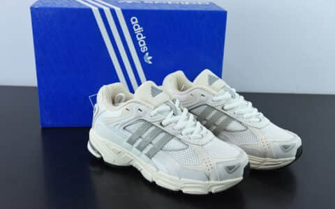 阿迪达斯Adidas Originals Response CLCreamWhite响应CL系列乳白灰银老爹风复古透气缓震休闲运动慢跑鞋纯原版本 货号：GY2014