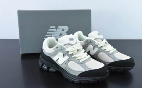 新百伦New Balance ML2002 系列黑白灰复古老爹风男女休闲鞋情侣百搭慢跑鞋纯原版本 货号：ML2002RBA