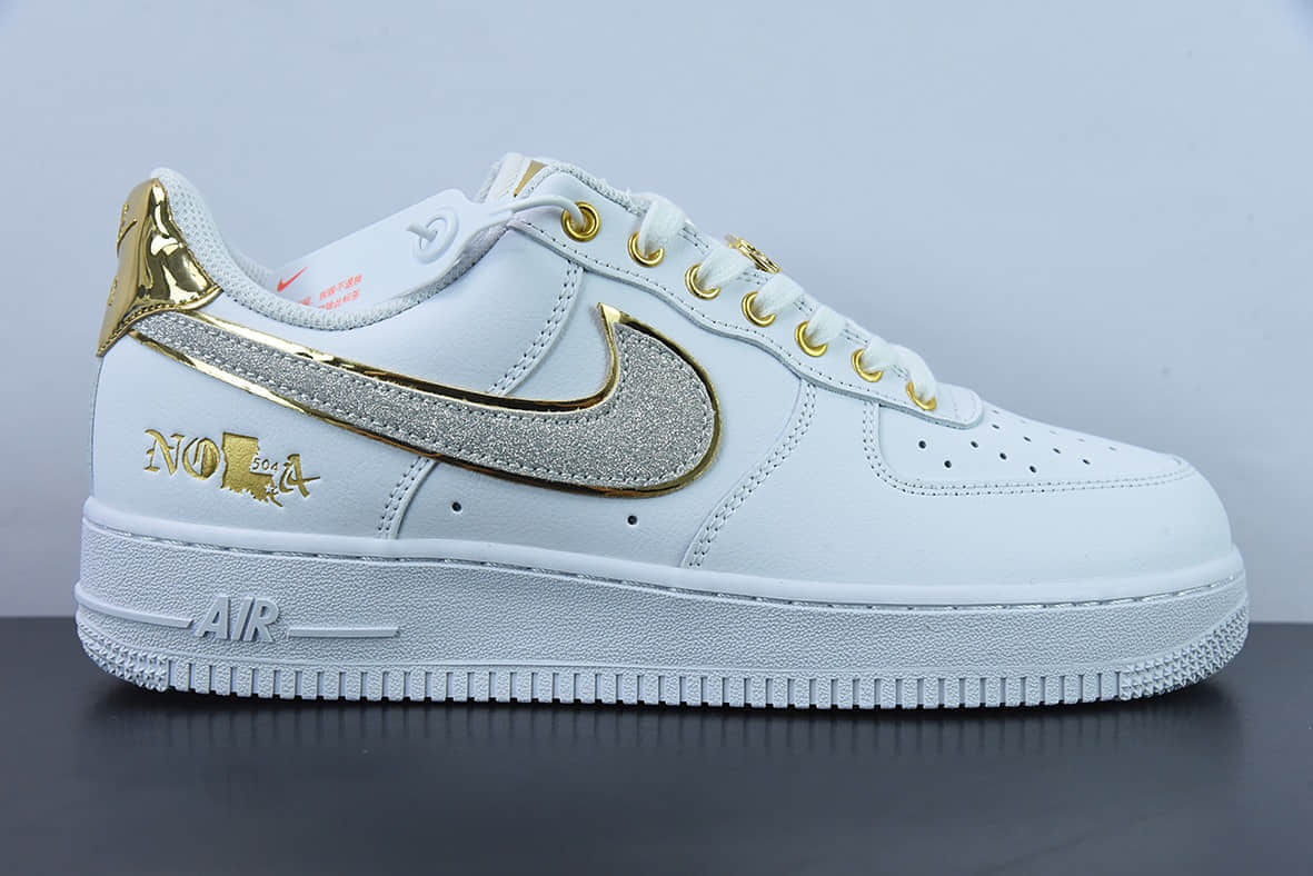 耐克Nike Air Force 1 Low 白金空军一号低帮运动休闲板鞋纯原版本 货号：DV4248-222