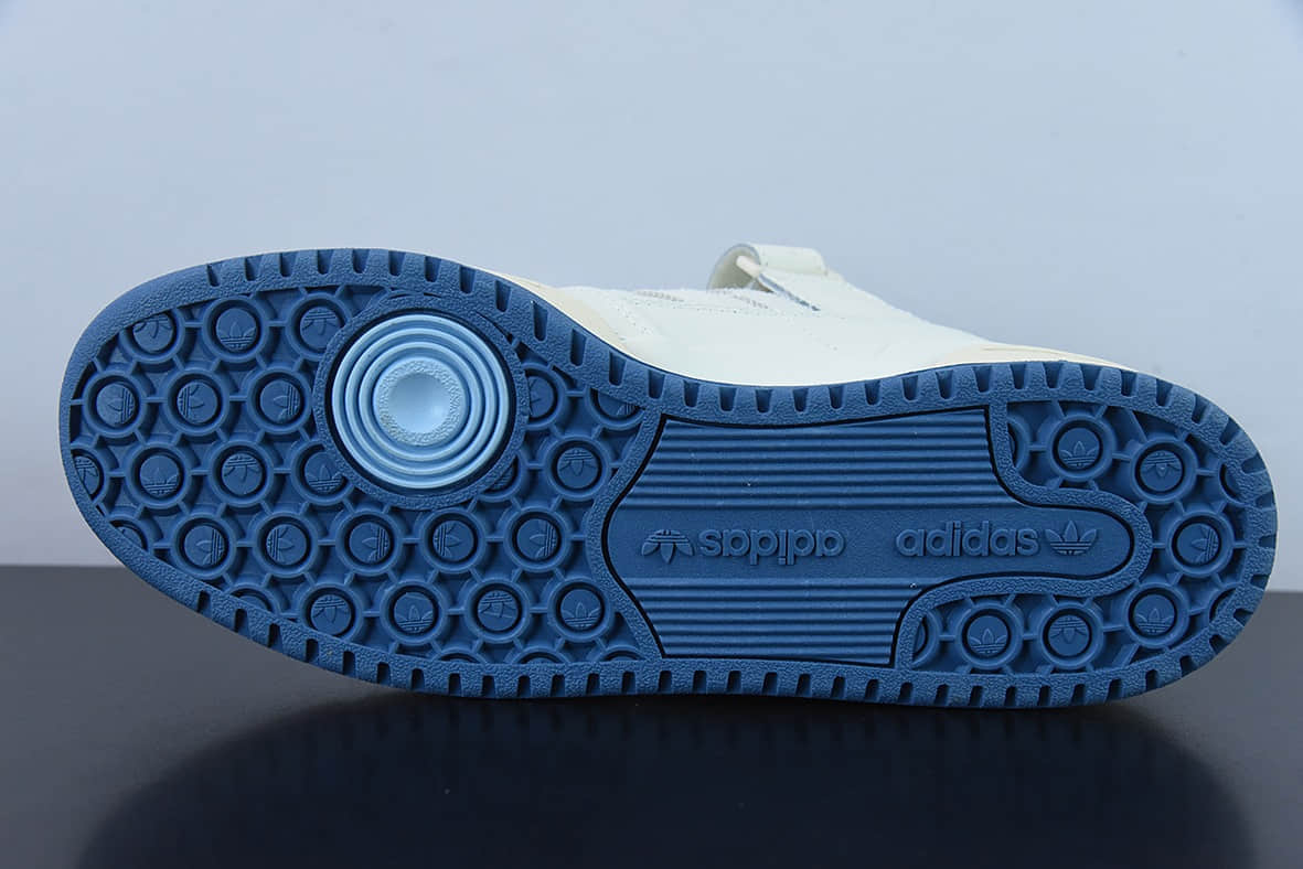 阿迪达斯Adidas Forum 84 Low OG白蓝渐变LOGO低帮百搭潮流休闲运动板鞋纯原版本 货号：GW4333