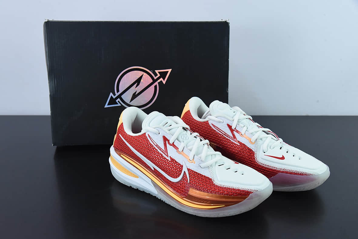 耐克Nike Air Zoom G.T. Cut EP 白红低帮实战篮球鞋纯原版本 货号：CZ0176-100