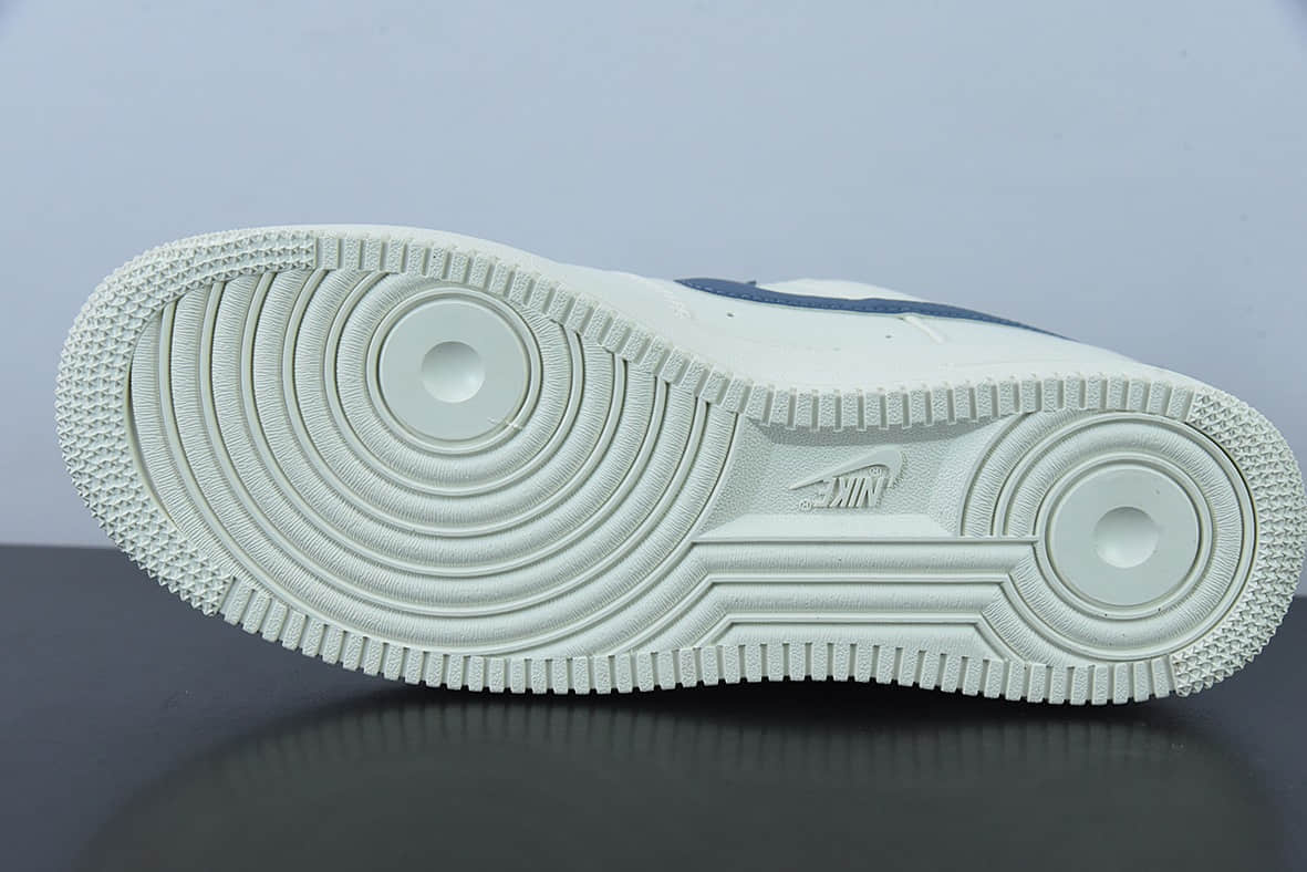耐克Nike Air Force 1 海蓝色空军一号低帮休闲板鞋纯原版本 货号：DG2296-009