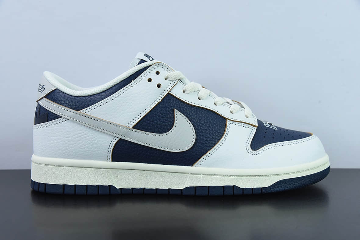 耐克Nike HUF x Nk SB Dunk Low NYC 旧金山联名款白蓝SB低帮运动休闲板鞋纯原版本 货号：FD8775-100