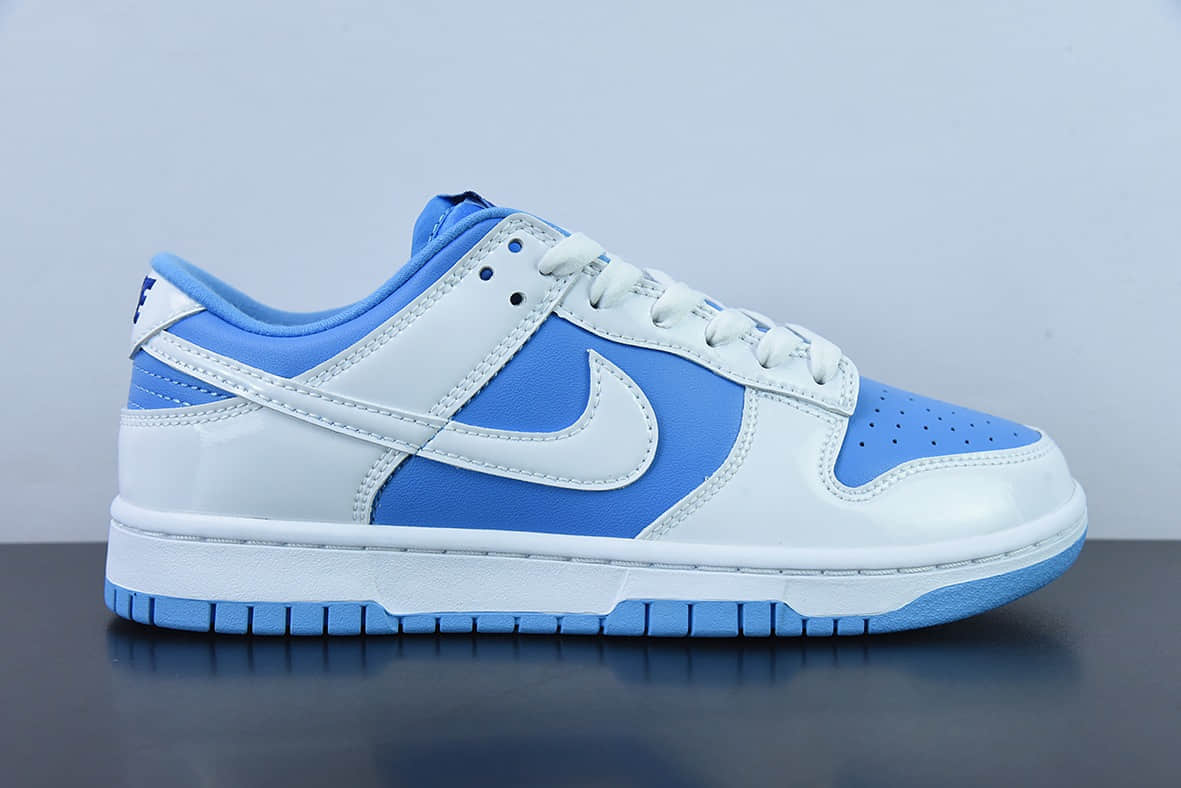 耐克Nike SB Dunk Low Reverse UNC 反转北卡蓝 SB低帮运动休闲板鞋纯原版本 货号：DJ9955-101