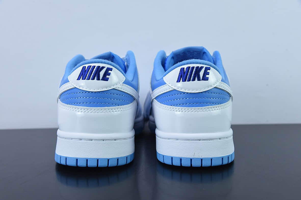 耐克Nike SB Dunk Low Reverse UNC 反转北卡蓝 SB低帮运动休闲板鞋纯原版本 货号：DJ9955-101