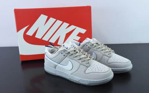 耐克Nike Dunk Low Grey Leather 月亮灰SB低帮运动休闲板鞋纯原版本 货号：DX3722-001