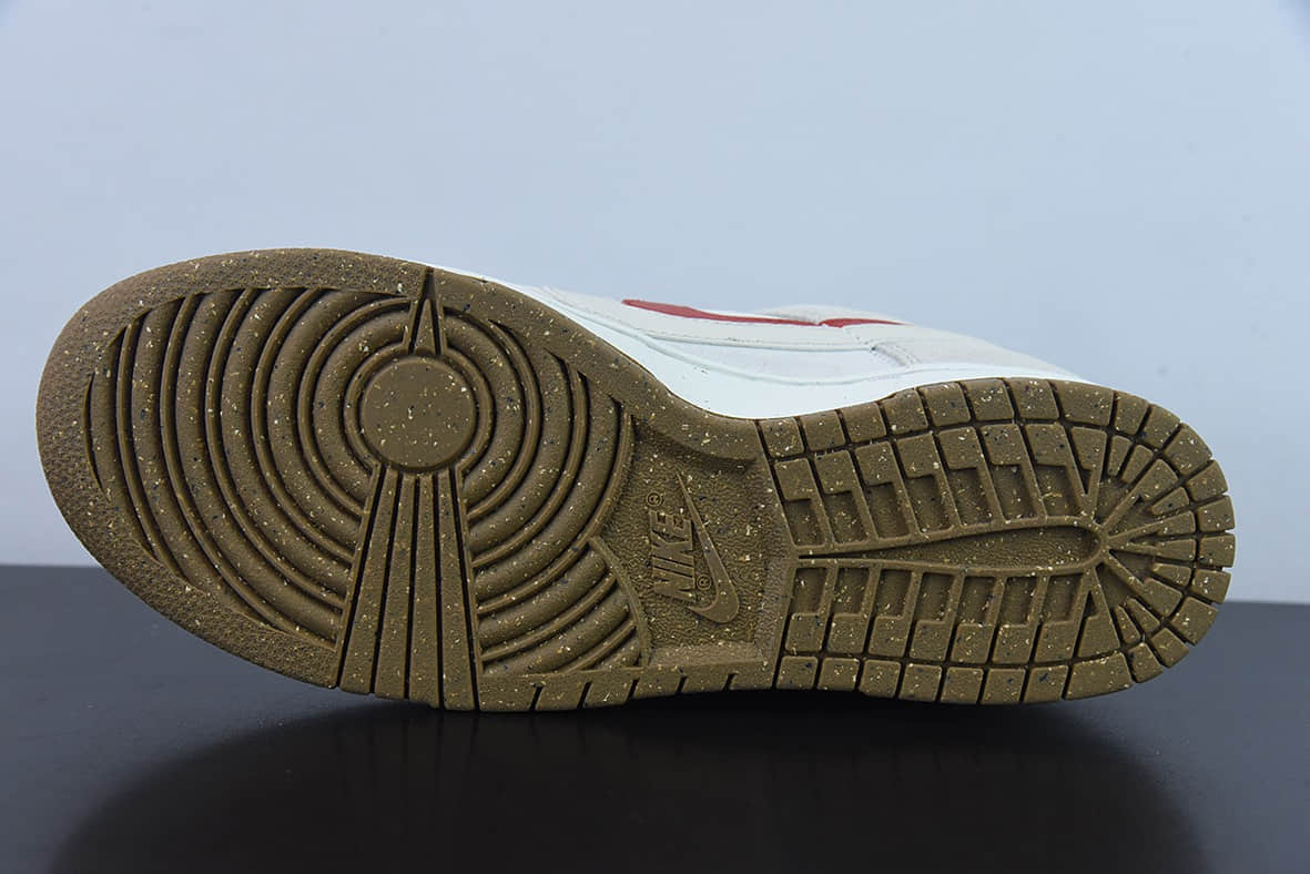 耐克Nike SB Dunk Low 85 灰红双勾 SB低帮运动休闲板鞋纯原版本 货号：DO9457-100