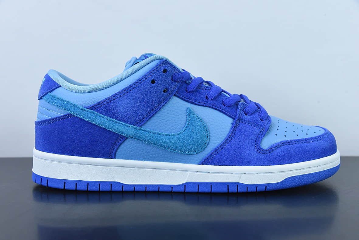 耐克Nike SB Dunk Low  Blue Raspberry  蓝树莓SB低帮运动休闲板鞋纯原版本 货号：DM0807-400
