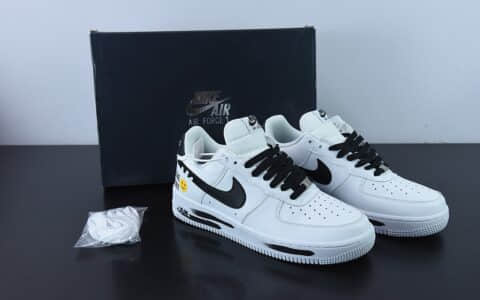 耐克Nike Air Force 1 '07 Low 白黑黄笑脸空军一号低帮休闲板鞋纯原版本 货号：DO5220-176