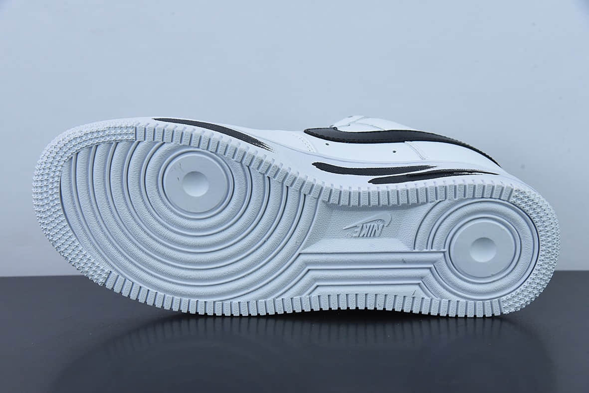耐克Nike Air Force 1 '07 Low 白黑黄笑脸空军一号低帮休闲板鞋纯原版本 货号：DO5220-176