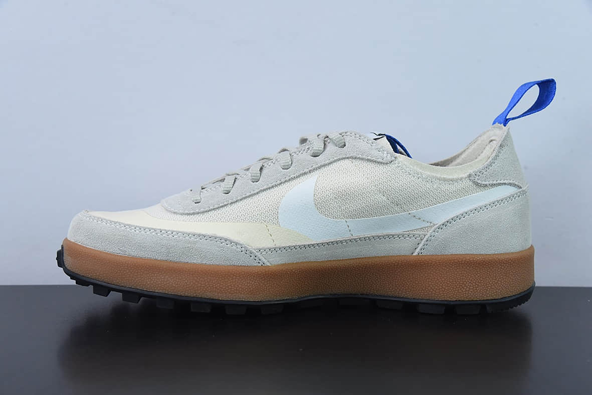 耐克Nike Tom Sachs x Craft General Purpose ShoeYellow宇航员4.0通用系列浅卡其灰棕底低帮经典复古休闲运动板鞋纯原版本 货号：DA6672-200