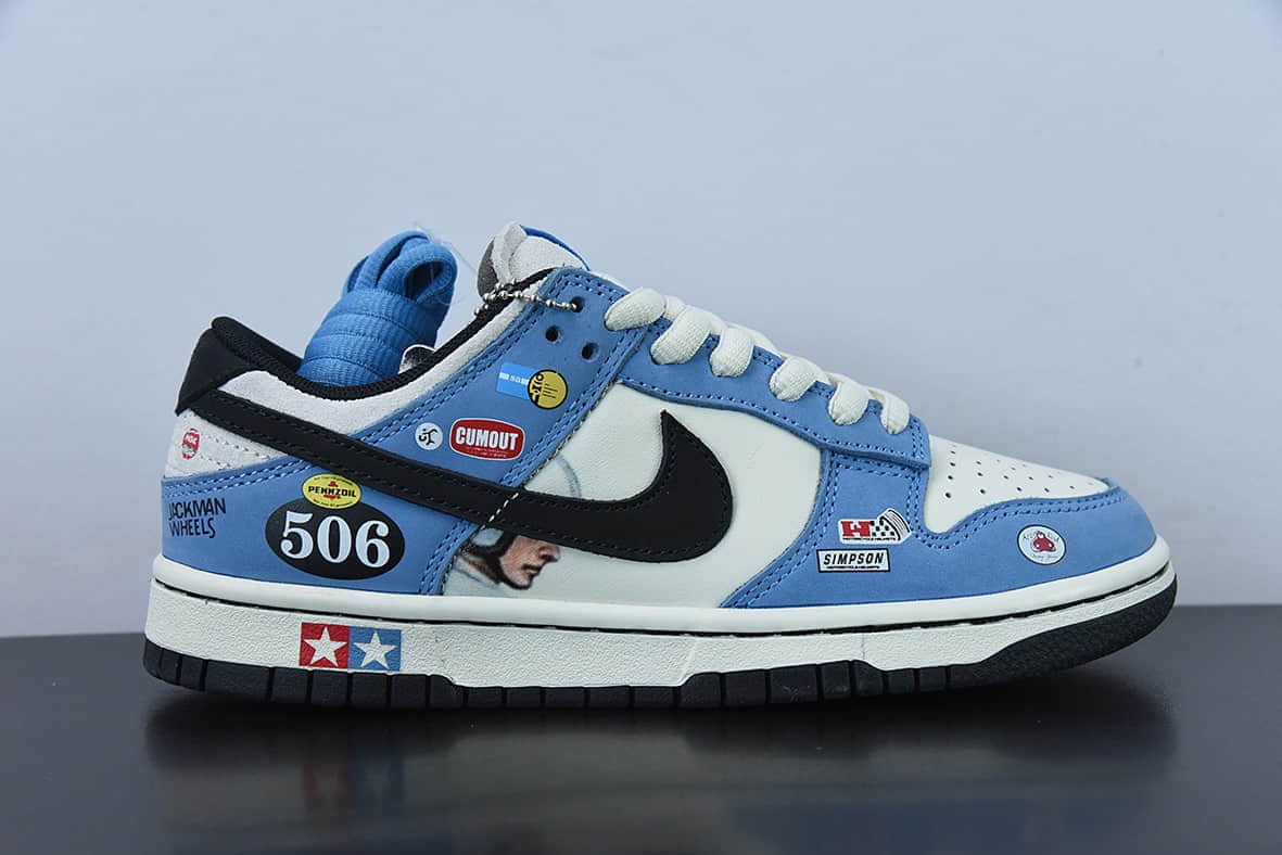 耐克Nike SB Dunk Low AE86 甲壳虫SB低帮休闲板鞋纯原版本 货号：TG1391-506
