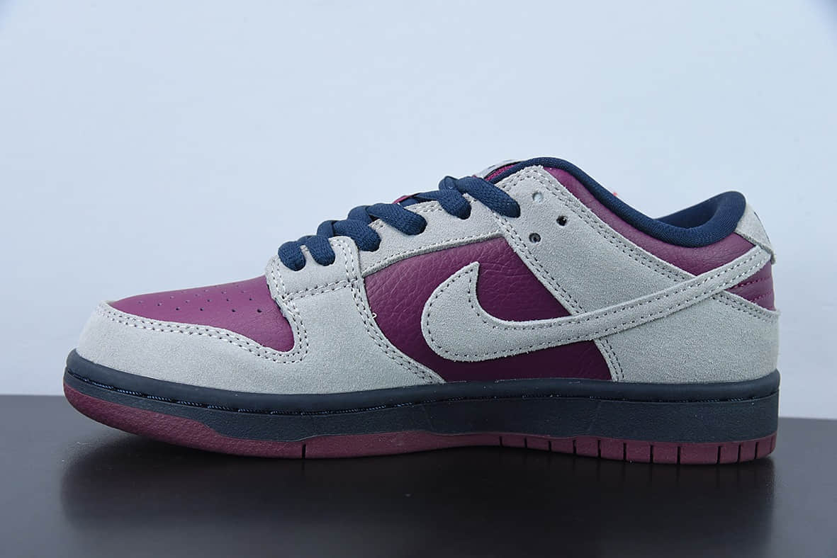 耐克Nike Dunk Low 波尔多酒红SB低帮休闲滑板鞋纯原版本 货号：BQ6817-001