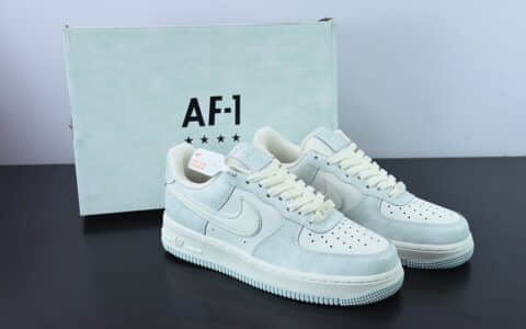 耐克Nike Air Force 1 Low ’07 米白薄荷绿空军一号低帮休闲板鞋纯原版本 货号：KP6936-898