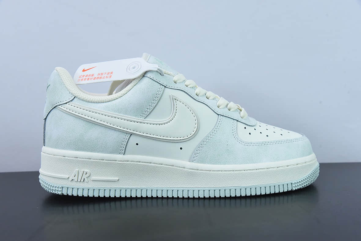 耐克Nike Air Force 1 Low ’07 米白薄荷绿空军一号低帮休闲板鞋纯原版本 货号：KP6936-898