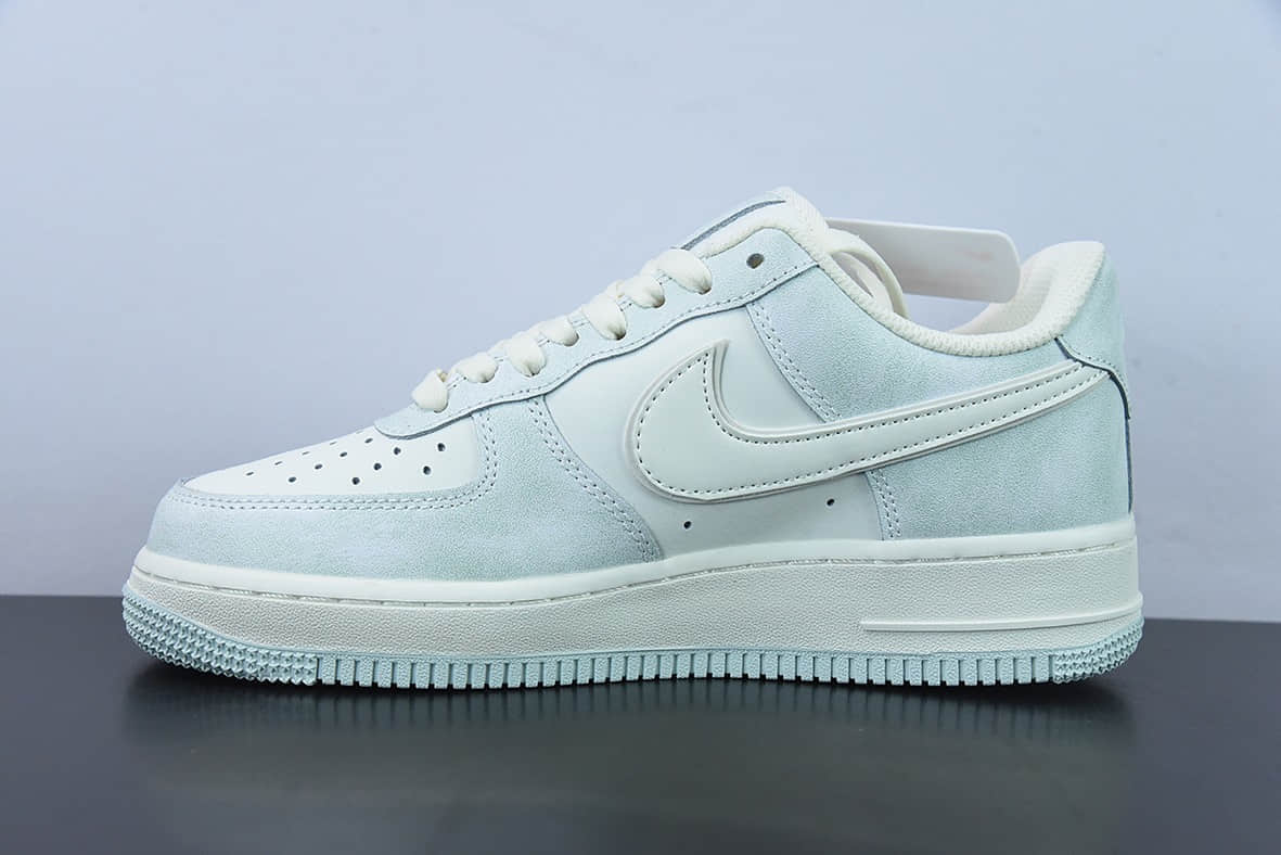 耐克Nike Air Force 1 Low ’07 米白薄荷绿空军一号低帮休闲板鞋纯原版本 货号：KP6936-898