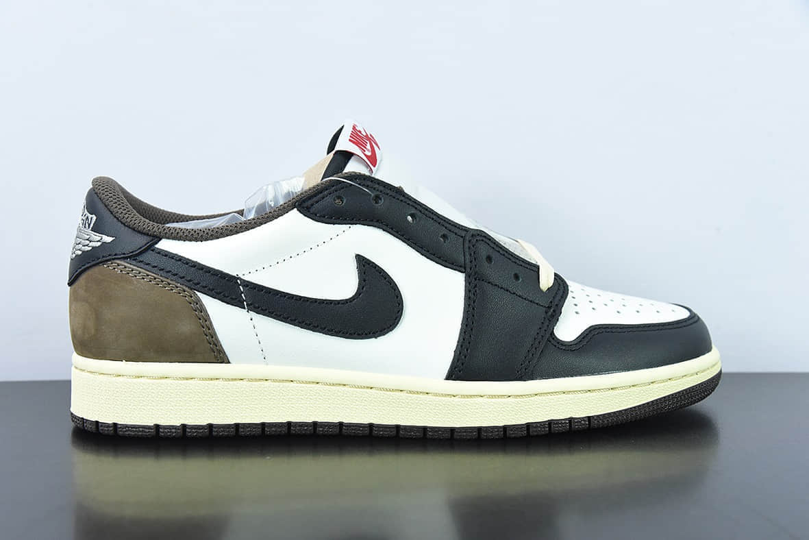 乔丹Air Jordan 1 Low Dark Mocha 小TS摩卡低帮休闲板鞋纯原版本 货号：CQ4277-105