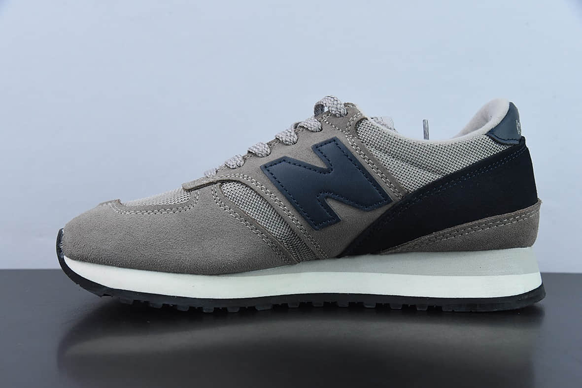 新百伦New Balance MADE UK 730系列深灰海军蓝低帮复古休闲运动慢跑鞋纯原版本 货号： M730GGN