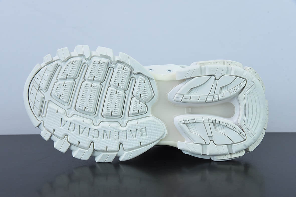 巴黎世家Balenciaga3.0 Track.2 Open Sneaker巴黎世家3.0白彩色低帮老爹鞋纯原版本 货号：542436W3RM19081