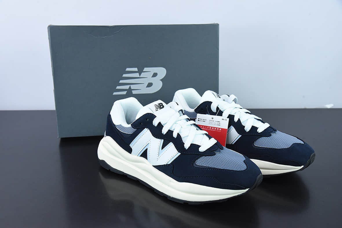 新百伦New Balance M5740 海军蓝复古休闲慢跑鞋纯原版本 货号：M5740CD