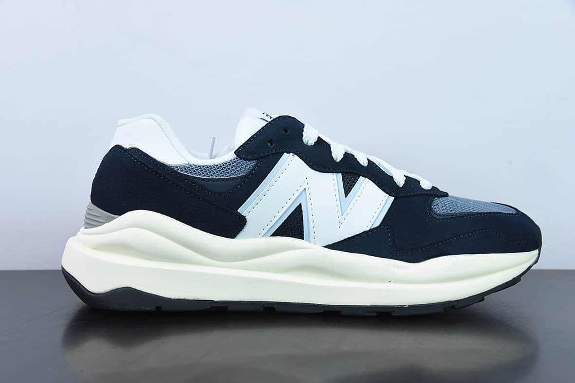 新百伦New Balance M5740 海军蓝复古休闲慢跑鞋纯原版本 货号：M5740CD