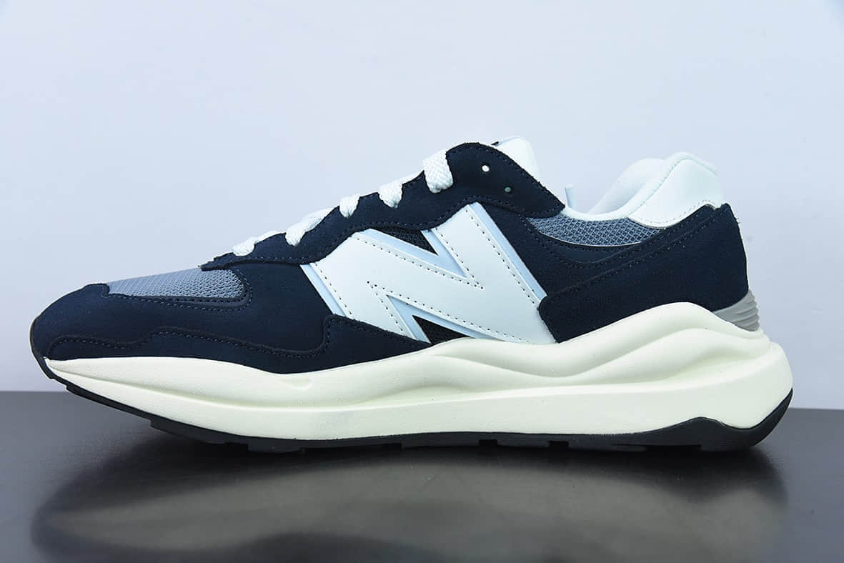 新百伦New Balance M5740 海军蓝复古休闲慢跑鞋纯原版本 货号：M5740CD