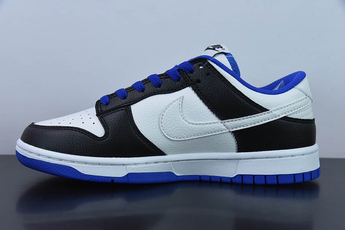 耐克Nike Dunk Low 黑白蓝SB扣碎篮板时尚休闲板鞋纯原版本 货号：FD9064-110