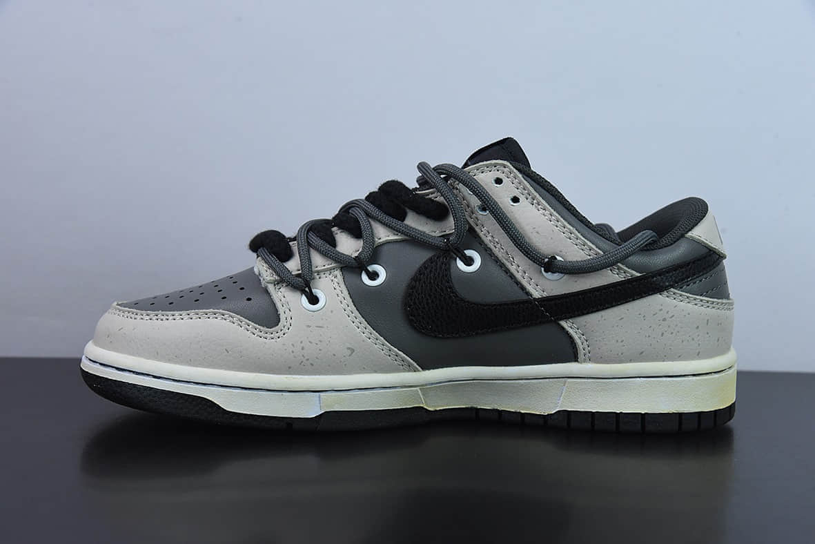 耐克Nike SB Dunk Low 荒漠废土反转摩卡解构抽绳鞋带低帮滑板鞋纯原版本 货号：DJ6188-002