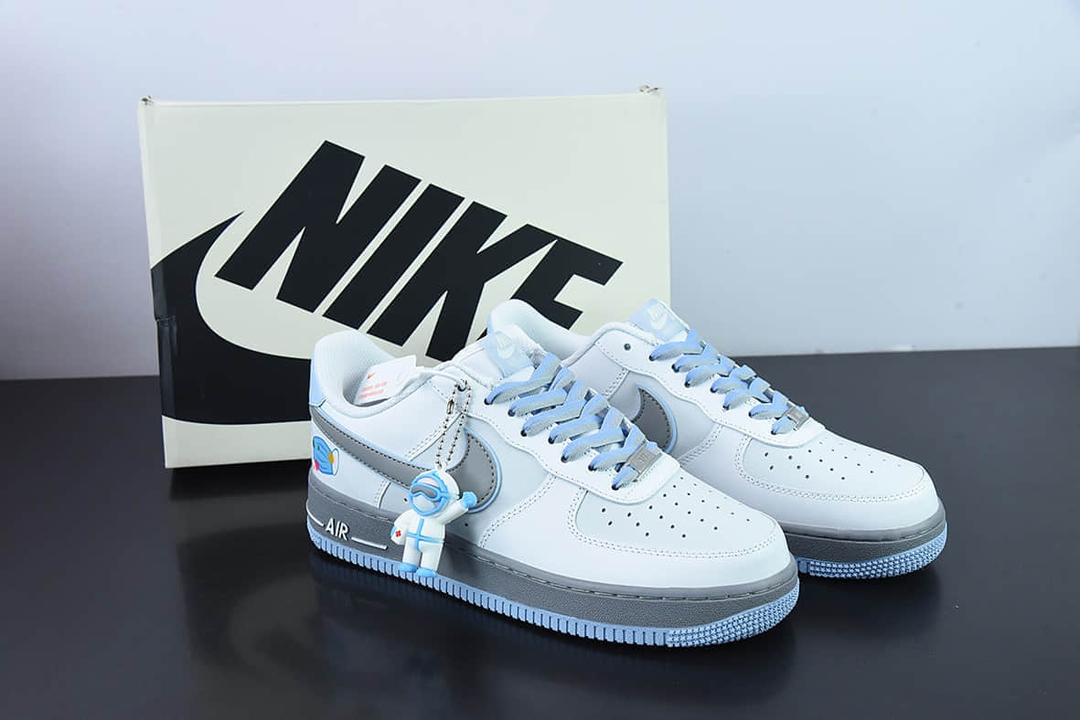 耐克Nike Air Force 1 Low 07 齐心抗疫英雄大白定制版空军一号低帮休闲板鞋纯原版本 货号：ZG0088-803