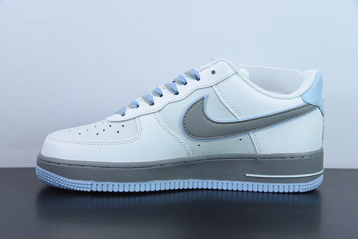 耐克Nike Air Force 1 Low 07 齐心抗疫英雄大白定制版空军一号低帮休闲板鞋纯原版本 货号：ZG0088-803