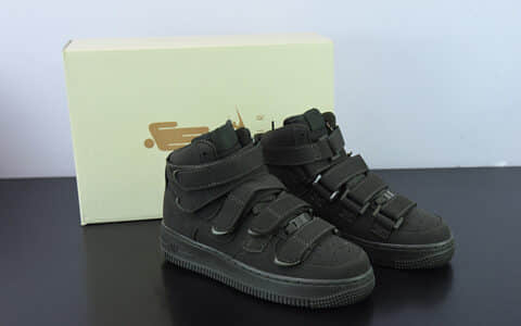 耐克Nike Air Force 1 LV8 UTILITY黑武士魔术贴空军一号中帮板鞋纯原版本 货号：DM7926-300