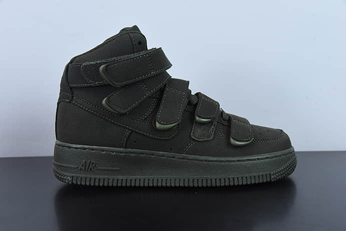 耐克Nike Air Force 1 LV8 UTILITY黑武士魔术贴空军一号中帮板鞋纯原版本 货号：DM7926-300