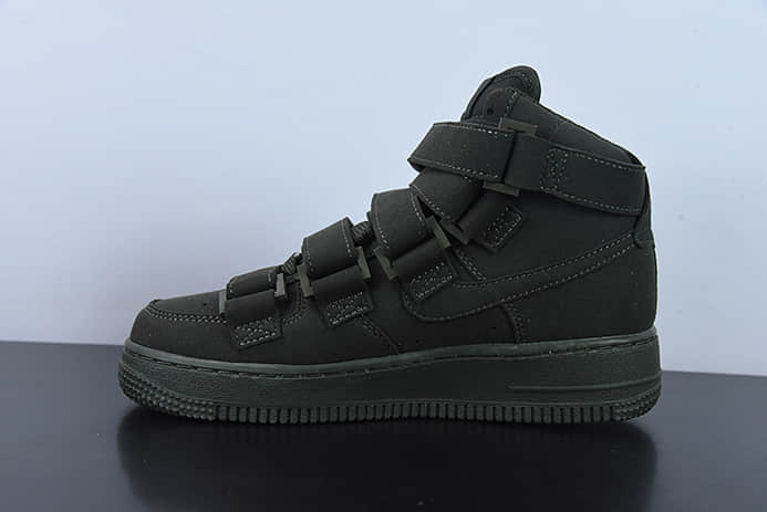 耐克Nike Air Force 1 LV8 UTILITY黑武士魔术贴空军一号中帮板鞋纯原版本 货号：DM7926-300