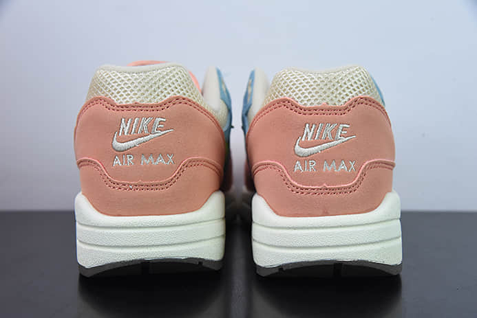 耐克Nike Air Max 1 Light Madder Root蓝粉半掌气垫复古跑步鞋纯原版本 货号：DV3196-800