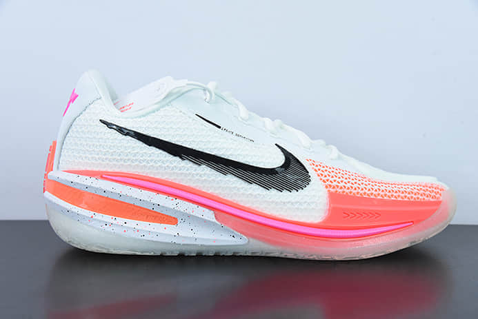 耐克Nike Air Zoom G.T.Cut EP白粉水蜜桃减震防滑低帮实战篮球鞋纯原版本 货号：CZ0176-106